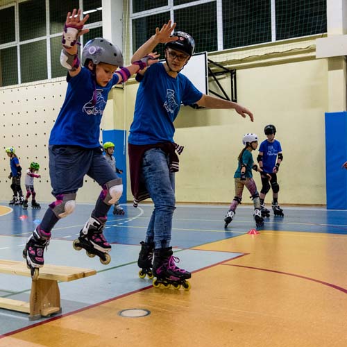 Nauka jazdy na rolkach w Warszawie - Dzieci - Średnio-zaawansowany