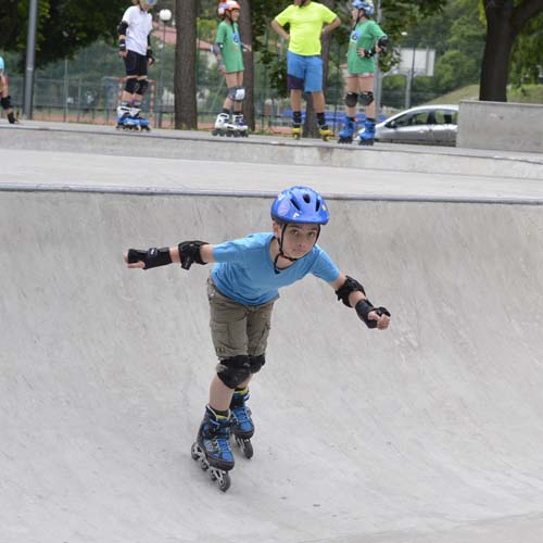 Nauka jazdy na rolkach w Warszawie - Dzieci - Skatepark - podstawy