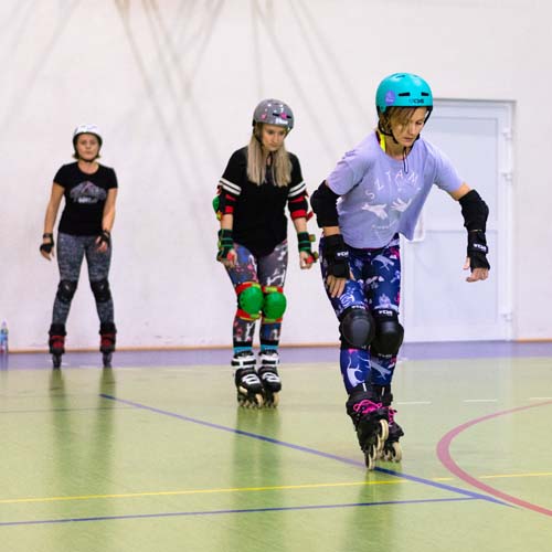 Nauka jazdy na rolkach w Warszawie - Dorośli - Podstawy