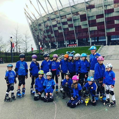 Nauka jazdy na rolkach w Warszawie - Dzieci - Sekcja Skate Cross