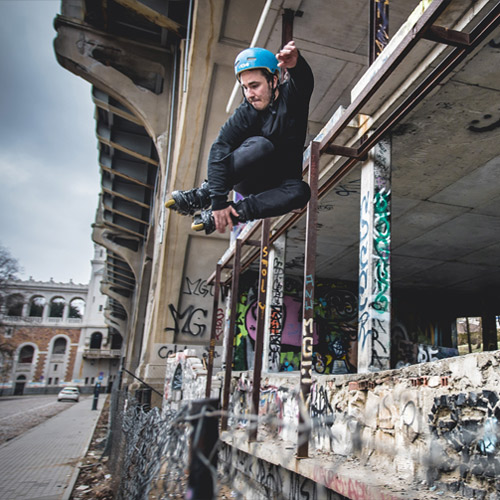 Nauka jazdy na rolkach w Warszawie - Dorośli - Aggressive - Zaawansowany