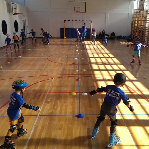 miejsce do nauki jazdy na rolkach Ursynów SP319 ul. ZWM 10