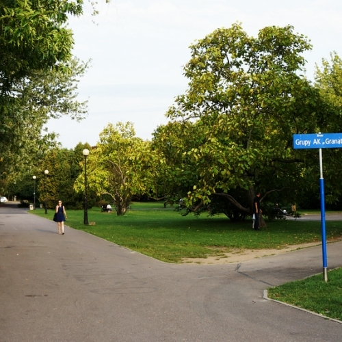Lokalizacja: Mokotów - Skwer AK GRANAT