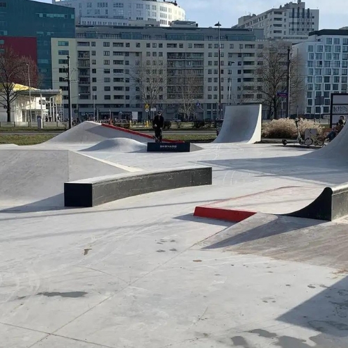 Lokalizacja: Skatepark Wilanowska